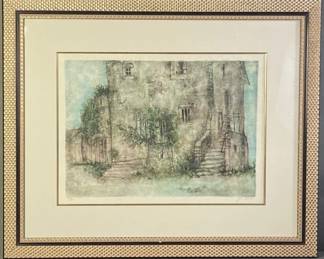 Bernard Ganter Lithograph Signed & Numbered