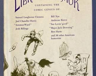 Vintage Book Mark Twain's Library of Humor