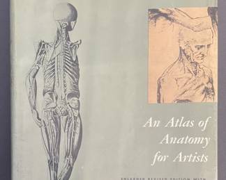 Vintage Book An Atlas of Anatomy for Artists