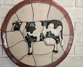 Cow plaque