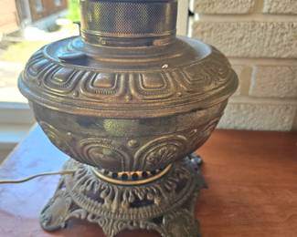 brass lamp base