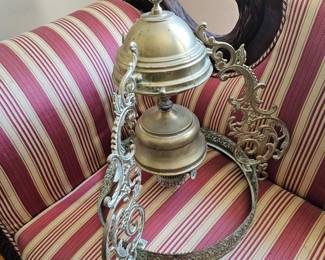 Brass hanging lamp base