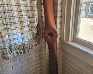 wooden propeller