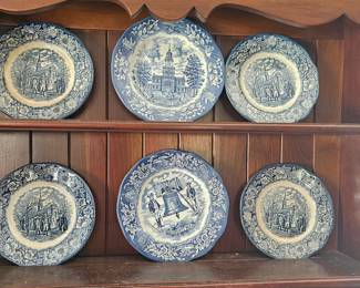 Ironstone plates