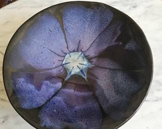 large stunning MCM pottery dish