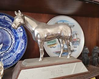 Horse statue