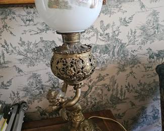 stunning parlor lamp