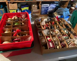 Vintage Christmas items