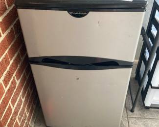 Dorm sized mini fridge with freezer section