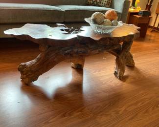 Great natural wood coffee table