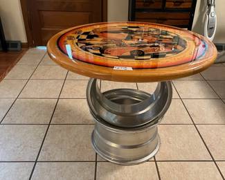 Cool NASCAR themed table