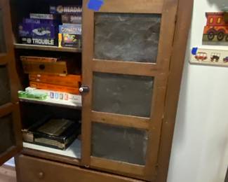 Antique Pie Safe Cabinet/Cupboard