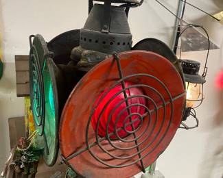 Antique Railroad Lights