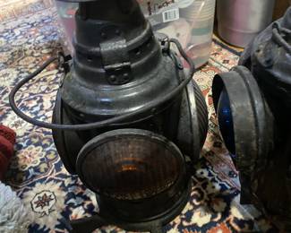 Dresse Arlington Antique Railroad Lamp