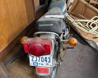 1974 Honda 200 CL Motorcycle 