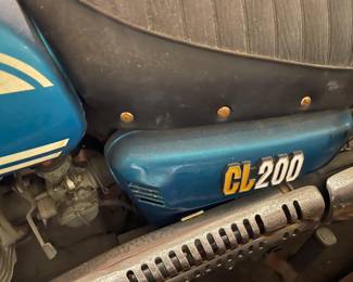 1977 Honda Motorcycle. Model CL200