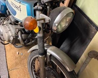 1974 Honda 200 CL Motorcycle 