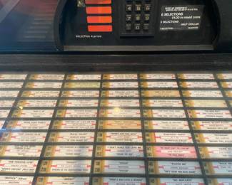 Songs on the Juke box, the records are there, needs work