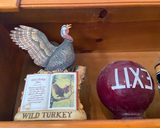 Wild turkey decanters