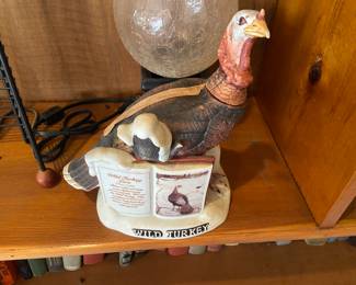 Wild Turkey decanter, empty