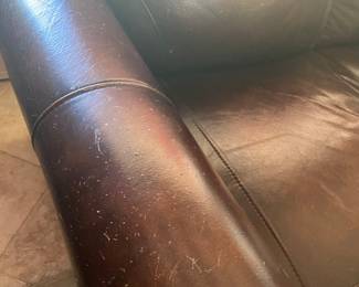 Note condition issues on leather