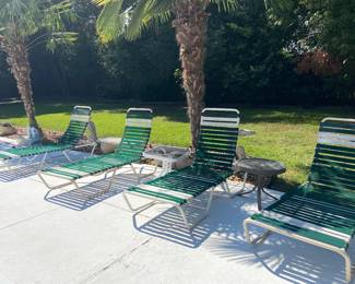 Chaise lounge chairs