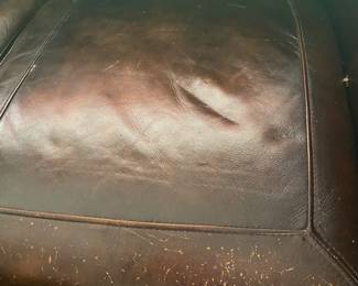 Note condition issues on leather