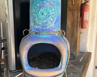 The State of Texas chiminea