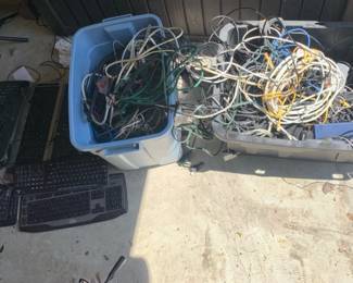 Lot Of Electronic Wires And More