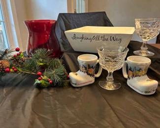 Christmas Serving Bowl More