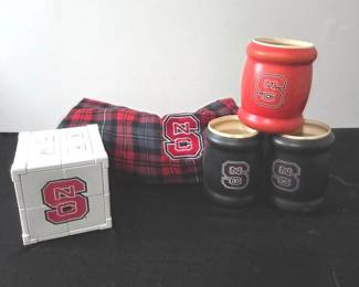 NC State Bundle Bluetooth Speaker, Beer Kuzis, Pajama Pants