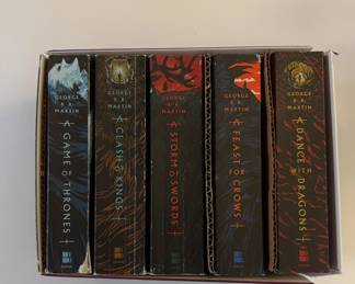 2013 Edition A Game Of Thrones 5 Book Collection