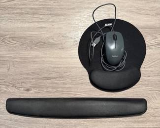 Mouse Pad, Wrist Pad Mouse Combo