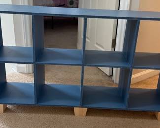 Blue Storage Cubby