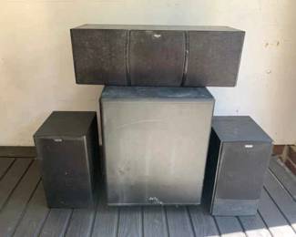 Three Speakers Subwoofer