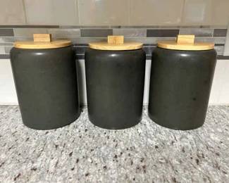 Project 62 Dark Gray Canisters