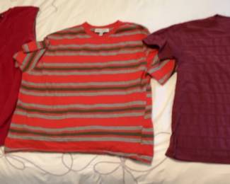Mens Red Shirts Vest