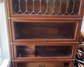 Bookshelf With Glass Windows