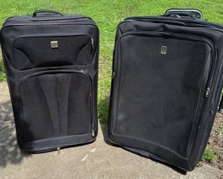 Two Black Suitcases