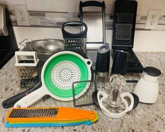 Strainers, Graters, Salt Pepper