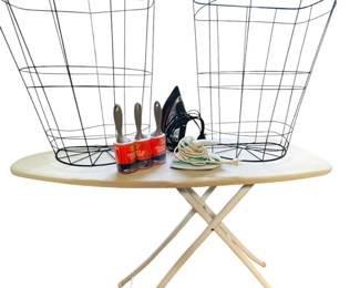 Ironing Board, Irons Laundry Baskets