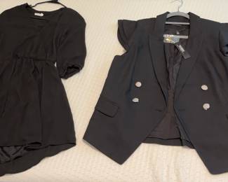 Elegant Womens Black Attire