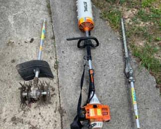 STIHL 3 In 1 Blower, Hedge Trimmer, Tiller