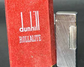 Vintage mid century dunhill Rollalite lighter