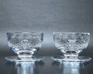 Waterford Crystal Colleen footed desert bowls