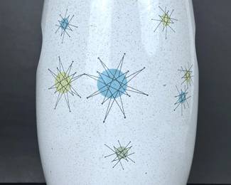 Large Franciscan Starburst Canister