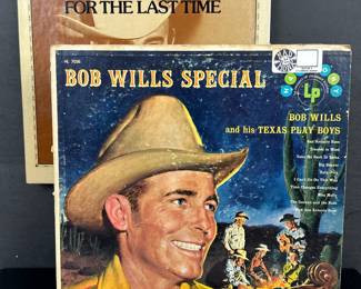 Vintage Bob Wills LP Record Albums