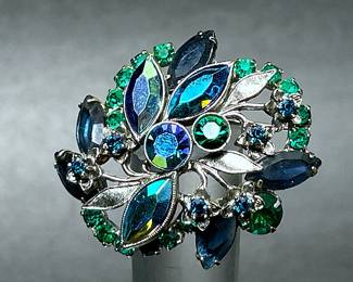 Vintage Rhinestone Brooch
