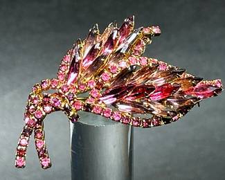 Another vintage rhinestone brooch