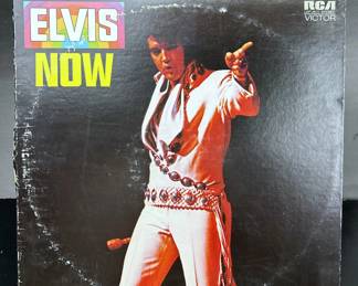 ELVIS NOW LP RECORD ALBUM 